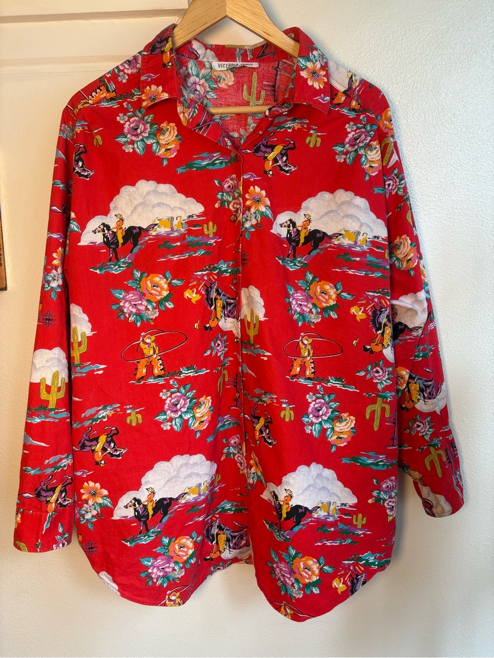 Vintage Victoria Jones Western Shirt